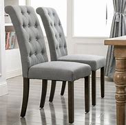 Image result for Striped Upholstered Dining Room Chairs