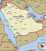 Image result for Map of Saudi Arabia