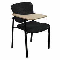 Image result for Wooden Tablet Arm Chair