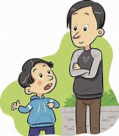 Image result for Child Talking with Adult