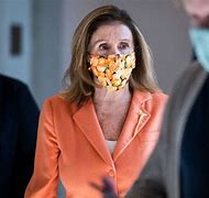 Image result for Pelosi with a Mink Mask