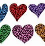 Image result for Animal Print Heart Clip Art