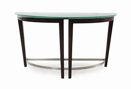 Image result for Glass Sofa Table