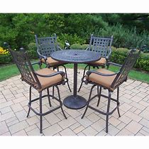 Image result for Outdoor Bar Height Patio Dining Sets