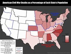 Image result for American Civil War Deaths Total