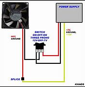 Image result for Computer Fan Wiring Diagram
