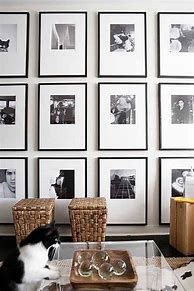 Image result for Black and White Gallery Wall