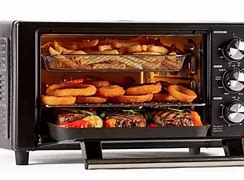 Image result for Powerxl Air Fryer Grill Toaster Oven As Seen On TV - Grill, Air Fry, Rotisserie, Broil, Bake, Toast, Reheat, Black