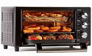Image result for Powerxl Air Fryer Grill Toaster Oven As Seen On TV, Black