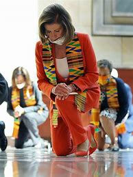 Image result for Pelosi Schumer Bow Knee