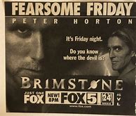 Image result for Brimstone Peter Horton TV Series DVD