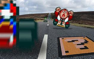 Image result for 16-Bit Mario Kart