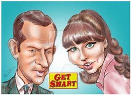 Image result for Caricature of Travolta and Olivia Newton-John