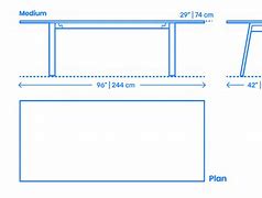 Image result for Meeting Table Dimensions