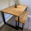 Image result for Dining Table with Bench