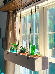 Image result for Hanging Garden Planter Box Indoor