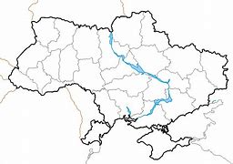 Image result for Blank Map of Ukraine