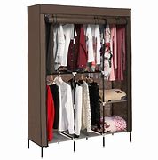 Image result for Storage Armoire for Hanging Clothes