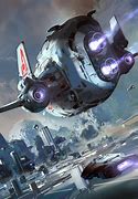 Image result for Spaceship Painting