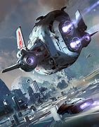 Image result for Spaceship On the Ground Art