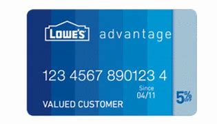 Image result for Lowe's Credit Card Discounts