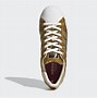 Image result for Adidas Superstar Shoes Gold