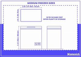 Image result for Standard Upright Freezer Dimensions