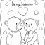 Image result for Valentine's Day Cards Coloring Printable