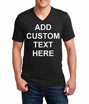 Image result for Custom V-Neck T-Shirts