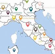 Image result for Large Map of Italy Regions