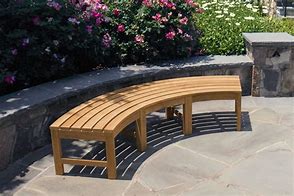 Image result for Outdoor Curved Bench Seating