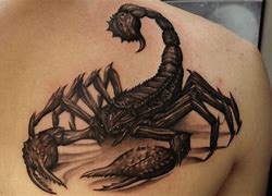 Image result for Black Skin Scorpion Tattoo
