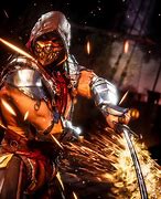 Image result for Mortal Kombat 11 Scorpion 4K Wallpaper