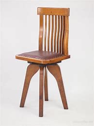 Image result for Small Oak Desk Chair