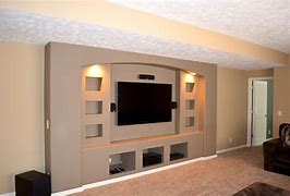 Image result for TV Hanging On the Wall Living Room