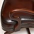 Image result for Antique Reclining Wood Leather Desk Chair