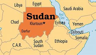 Image result for Sudan On World Map