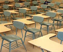 Image result for Grey Classroom Desk with Roman 2 Legs