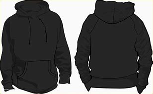 Image result for Black Hooded Sweatshirt Blank