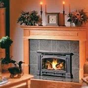 Image result for Zero Clearance Wood-Burning Fireplace