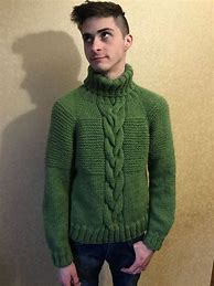 Image result for Loose Turtleneck Sweater Men