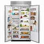 Image result for 42 Inch Stainless Steel Built in Refrigerator