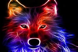 Image result for Cool Neon Wolf