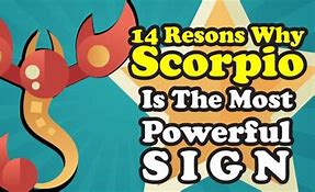 Image result for Scorpio Power Sign