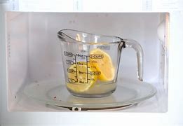 Image result for How to Clean Microwave with Lemon and Water