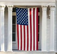 Image result for Hanging American Banner Flag