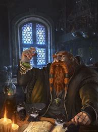 Image result for Dwarf Divinatoin Wizard