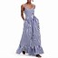 Image result for Blue Cotton Maxi Dress