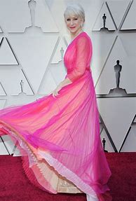 Image result for Helen Mirren Oscars Red Carpet