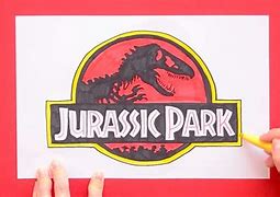 Image result for How to Draw Jurassic World Logo